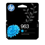 HP 963 Cyan Original Ink Cartridge (3JA23AE)
